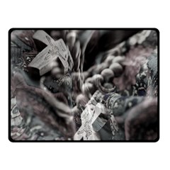 Crosses Double Sided Fleece Blanket (small)  by LW323