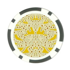 Sunshine Colors On Flowers In Peace Poker Chip Card Guard (10 Pack) by pepitasart