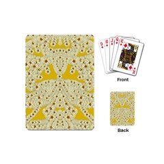 Sunshine Colors On Flowers In Peace Playing Cards Single Design (mini) by pepitasart