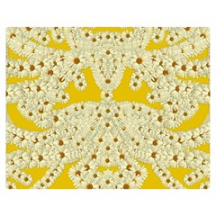 Sunshine Colors On Flowers In Peace Double Sided Flano Blanket (medium)  by pepitasart