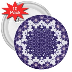 Simple Country 3  Buttons (10 Pack) 