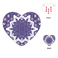 Simple Country Playing Cards Single Design (heart)