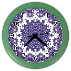 Simple Country Color Wall Clock