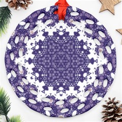 Simple Country Ornament (round Filigree)