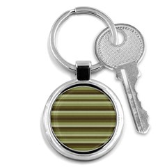 Linear Warm Print Design Key Chain (round) by dflcprintsclothing