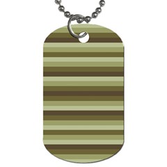 Linear Warm Print Design Dog Tag (two Sides) by dflcprintsclothing