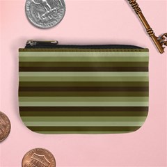 Linear Warm Print Design Mini Coin Purse by dflcprintsclothing