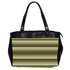 Linear Warm Print Design Oversize Office Handbag (2 Sides) by dflcprintsclothing