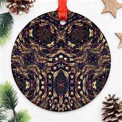 Cool Summer Round Ornament (two Sides)