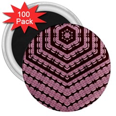 Burgundy 3  Magnets (100 Pack) by LW323