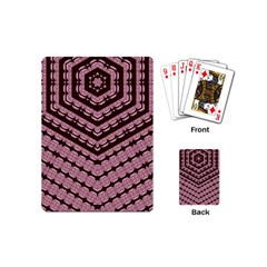 Burgundy Playing Cards Single Design (mini) by LW323