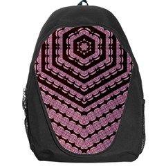 Burgundy Backpack Bag by LW323