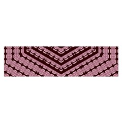 Burgundy Satin Scarf (oblong) by LW323