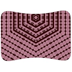 Burgundy Velour Seat Head Rest Cushion by LW323