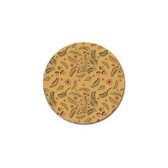 Folk Floral Pattern  Flowers Abstract Surface Design  Seamless Pattern Golf Ball Marker (10 Pack) by Eskimos