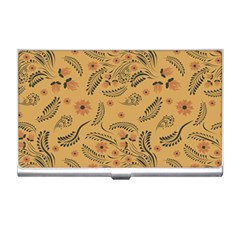 Folk Floral Pattern  Flowers Abstract Surface Design  Seamless Pattern Business Card Holder by Eskimos