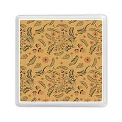 Folk Floral Pattern  Flowers Abstract Surface Design  Seamless Pattern Memory Card Reader (square) by Eskimos