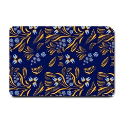 Folk Floral Pattern  Flowers Abstract Surface Design  Seamless Pattern Small Doormat  by Eskimos