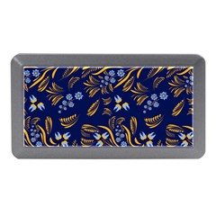 Folk Floral Pattern  Flowers Abstract Surface Design  Seamless Pattern Memory Card Reader (mini) by Eskimos