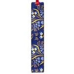 Folk floral pattern. Flowers abstract surface design. Seamless pattern Large Book Marks Front