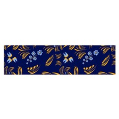 Folk Floral Pattern  Flowers Abstract Surface Design  Seamless Pattern Satin Scarf (oblong) by Eskimos