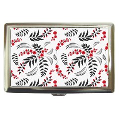 Folk Floral Pattern  Flowers Abstract Surface Design  Seamless Pattern Cigarette Money Case by Eskimos