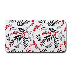 Folk Floral Pattern  Flowers Abstract Surface Design  Seamless Pattern Medium Bar Mats