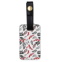 Folk Floral Pattern  Flowers Abstract Surface Design  Seamless Pattern Luggage Tag (one Side) by Eskimos