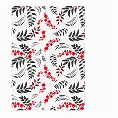 Folk Floral Pattern  Flowers Abstract Surface Design  Seamless Pattern Large Garden Flag (two Sides) by Eskimos