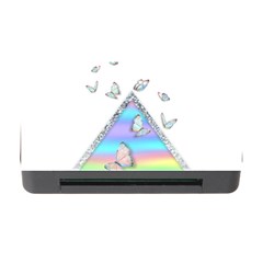 Minimal Holographic Butterflies Memory Card Reader With Cf by gloriasanchez