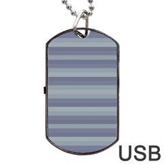 Linear Cold Print Design Dog Tag Usb Flash (one Side) by dflcprintsclothing