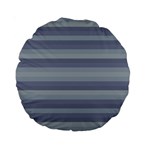 Linear Cold Print Design Standard 15  Premium Round Cushions Front