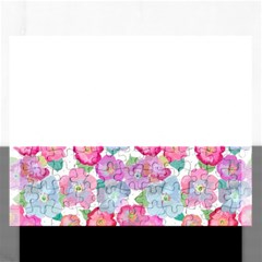 Bright, Joyful Flowers Rectangular Jigsaw Puzzl by SychEva