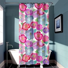 Bright, Joyful Flowers Shower Curtain 36  X 72  (stall)  by SychEva