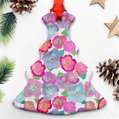 Bright, Joyful Flowers Ornament (christmas Tree)  by SychEva