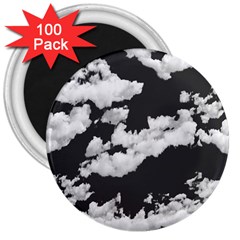 Cumulus Abstract Design 3  Magnets (100 Pack)