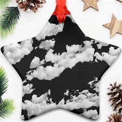 Cumulus Abstract Design Star Ornament (two Sides) by dflcprintsclothing