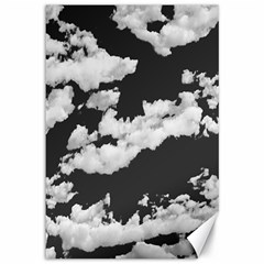 Cumulus Abstract Design Canvas 12  X 18  by dflcprintsclothing