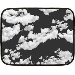 Cumulus Abstract Design Double Sided Fleece Blanket (mini) 