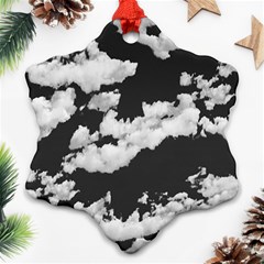 Cumulus Abstract Design Ornament (snowflake) by dflcprintsclothing