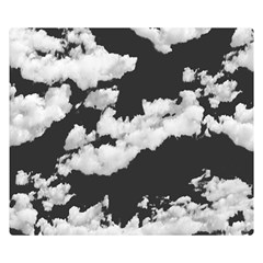 Cumulus Abstract Design Double Sided Flano Blanket (small)  by dflcprintsclothing