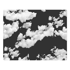 Cumulus Abstract Design Double Sided Flano Blanket (large)  by dflcprintsclothing