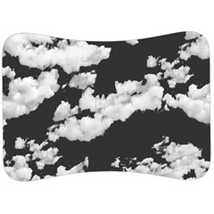 Cumulus Abstract Design Velour Seat Head Rest Cushion by dflcprintsclothing