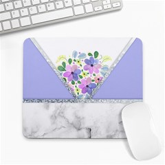 Minimal Purble Floral Marble A Large Mousepads by gloriasanchez