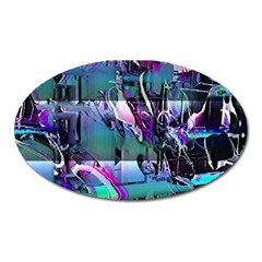 Technophile s Bane Oval Magnet by MRNStudios