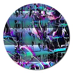 Technophile s Bane Magnet 5  (round) by MRNStudios