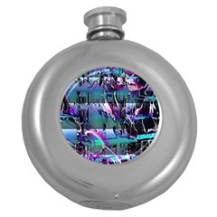 Technophile s Bane Round Hip Flask (5 Oz) by MRNStudios