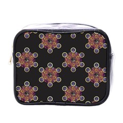 Metatron Cube Mini Toiletries Bag (one Side)