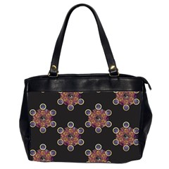 Metatron Cube Oversize Office Handbag (2 Sides)