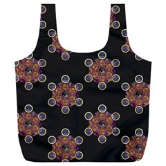 Metatron Cube Full Print Recycle Bag (xxl) by gloriasanchez